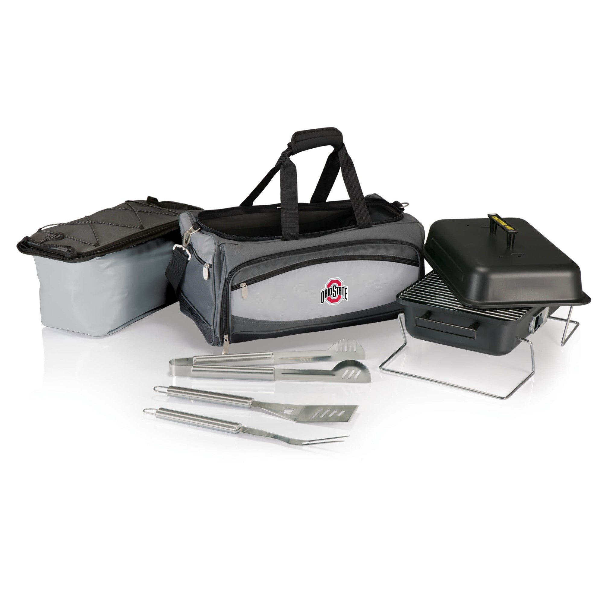 Ohio State Buckeyes - Buccaneer Portable Charcoal Grill & Cooler Tote