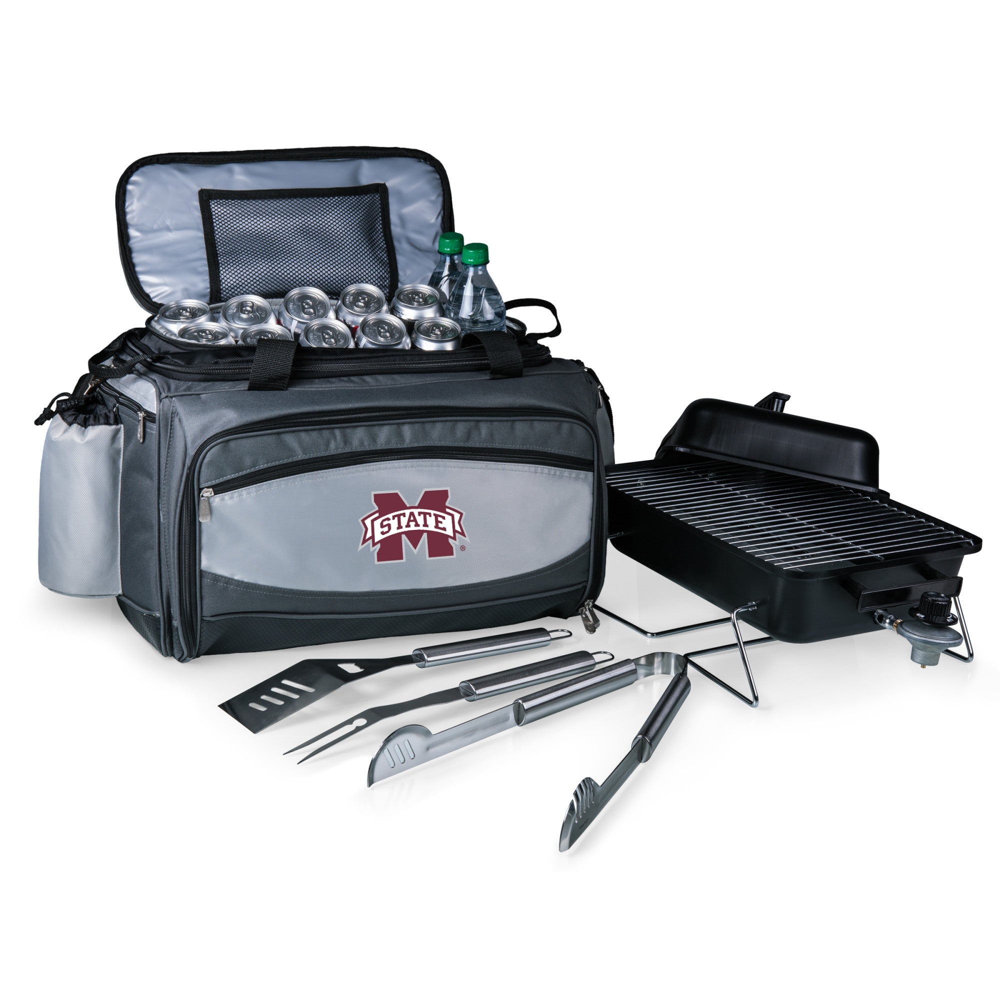 Mississippi State Bulldogs - Vulcan Portable Propane Grill & Cooler Tote