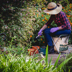 Gardener Folding Seat with Tools