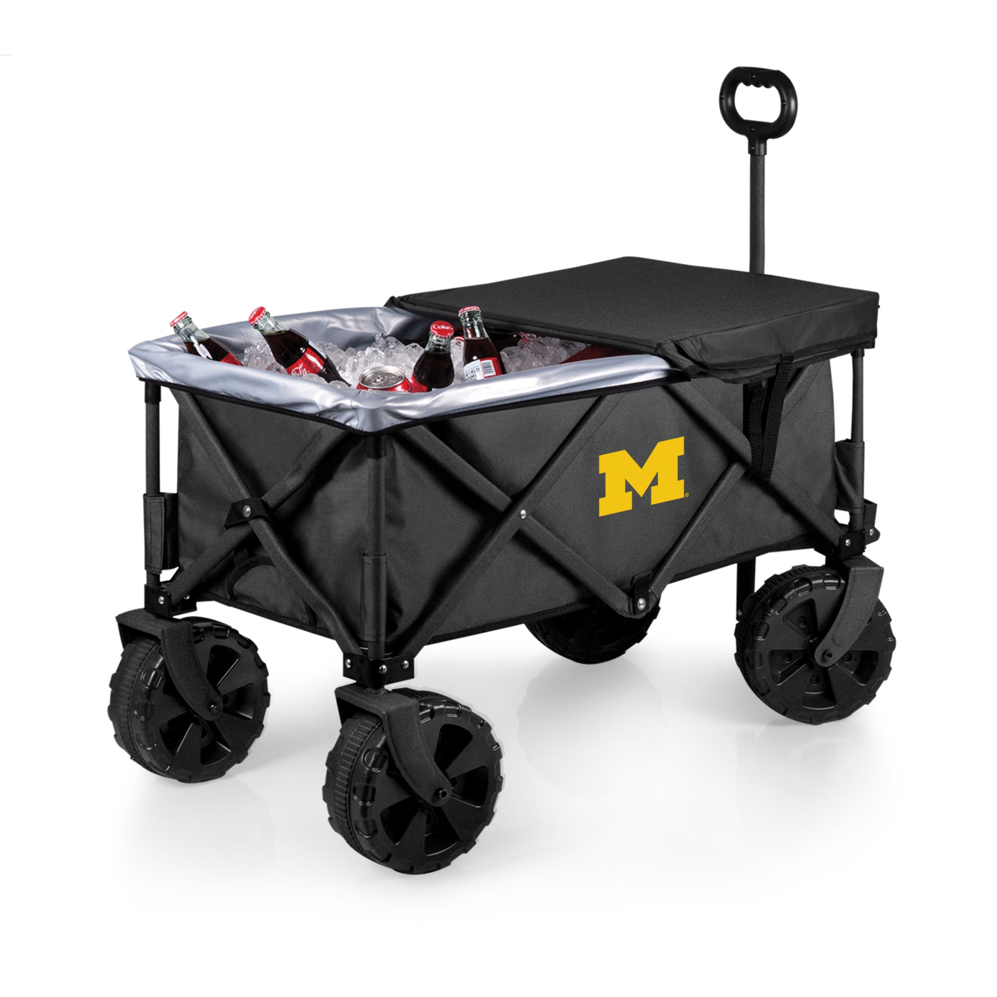 Michigan Wolverines - Adventure Wagon Elite All-Terrain Portable Utility Wagon