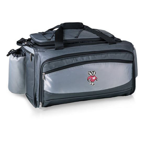 Wisconsin Badgers - Vulcan Portable Propane Grill & Cooler Tote
