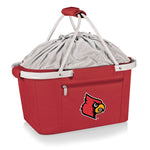Louisville Cardinals - Metro Basket Collapsible Cooler Tote
