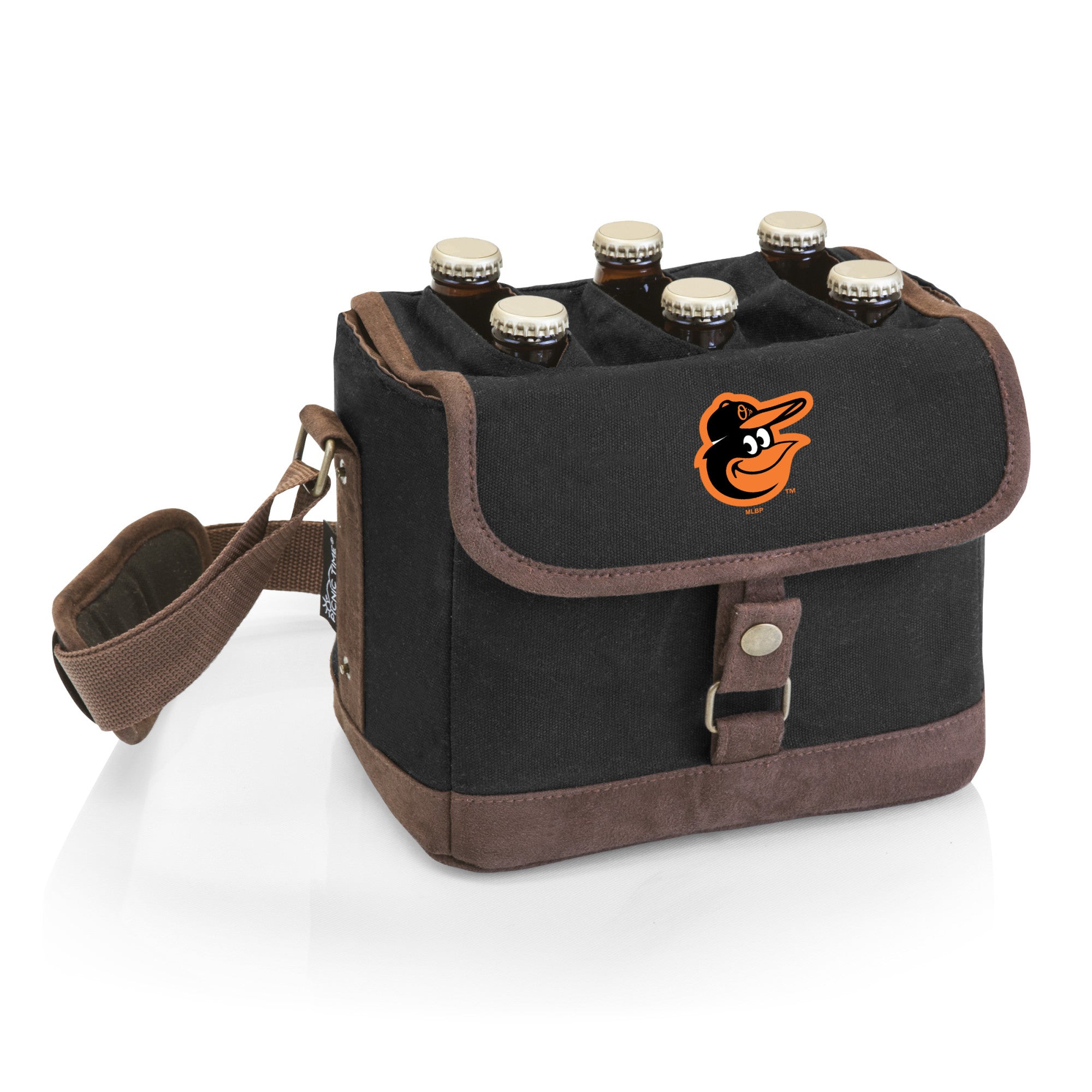 Baltimore Orioles - Beer Caddy Cooler Tote with Opener