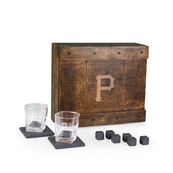Pittsburgh Pirates - Whiskey Box Gift Set