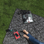 Mickey Mouse Step & Repeat Pattern with Black Exterior