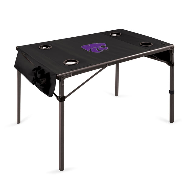 Kansas State Wildcats - Travel Table Portable Folding Table