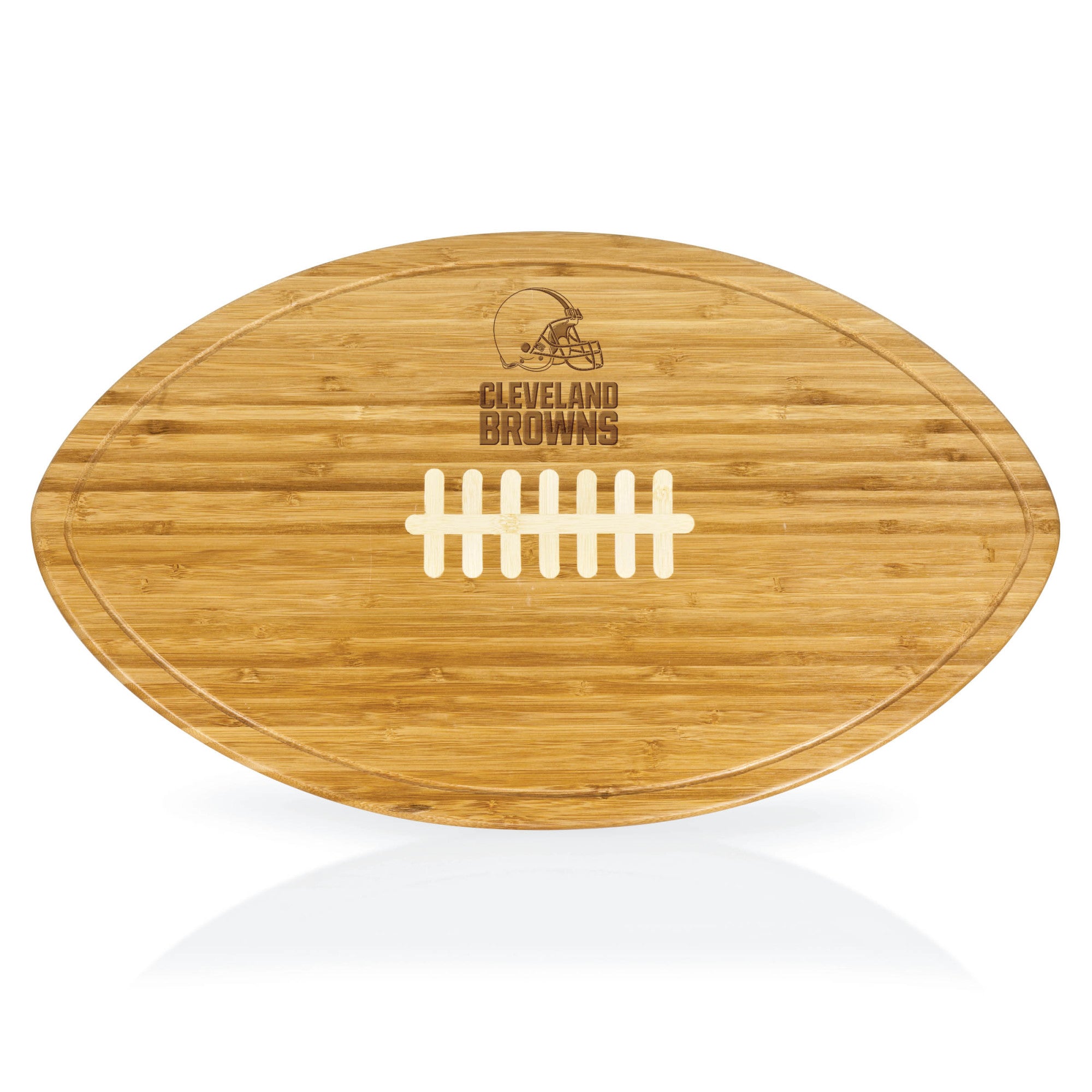 Cleveland Browns - Kickoff Football Cutting Board & Serving Tray