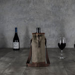San Francisco 49ers - Waxed Canvas Wine Tote