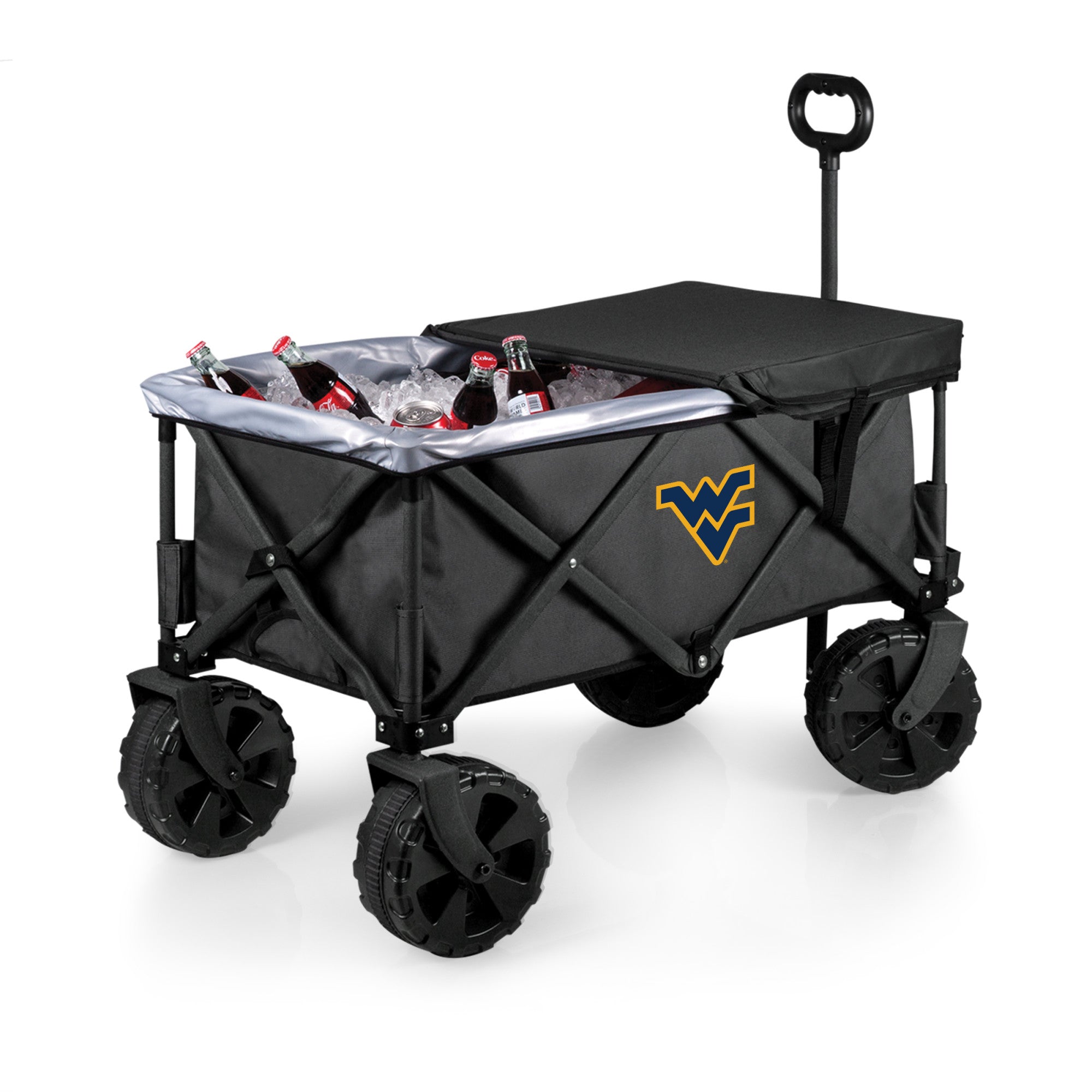 West Virginia Mountaineers - Adventure Wagon Elite All-Terrain Portable Utility Wagon