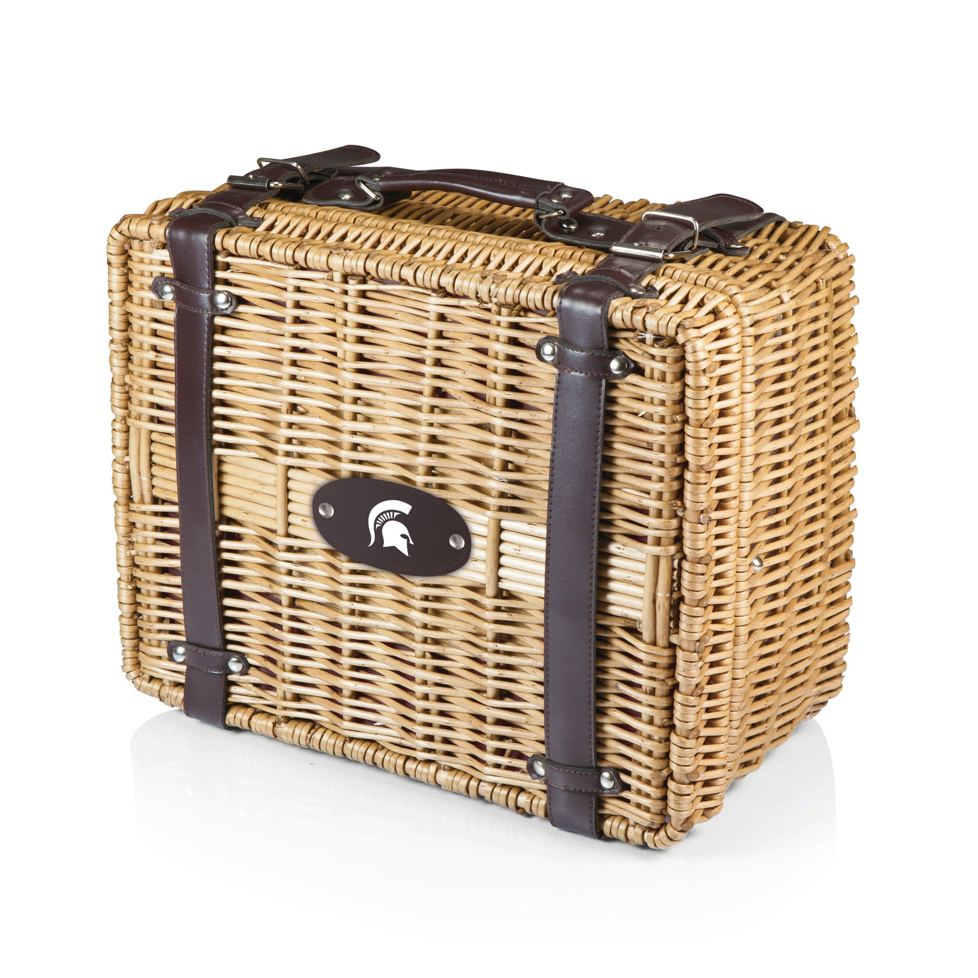 Michigan State Spartans - Champion Picnic Basket-Picnic Time Family of Brands