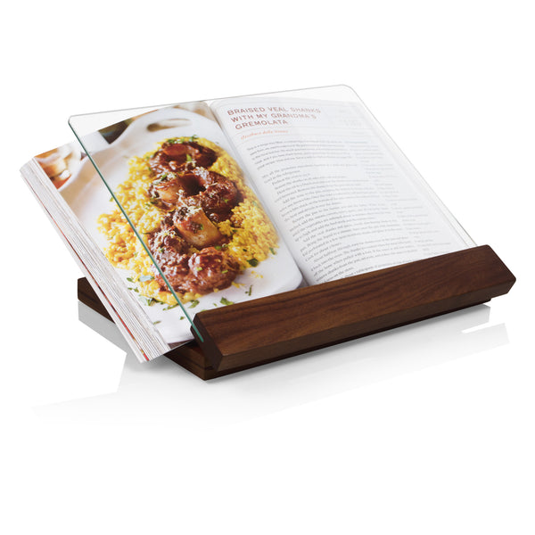 Fabio Viviani - Prodigio Cookbook Stand with Tempered Glass & Signed Cookbook