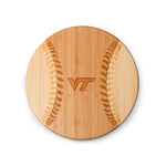 Virginia Tech Hokies - Home Run! Baseball Cutting Board & Serving Tray