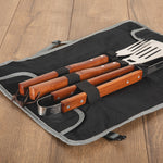 Mississippi State Bulldogs - 3-Piece BBQ Tote & Grill Set