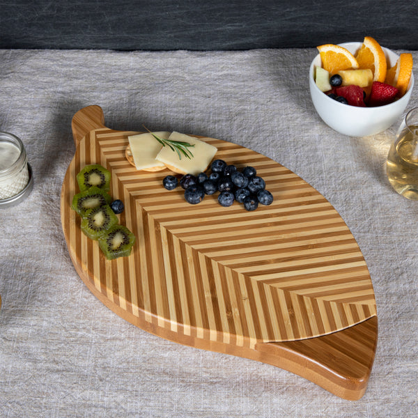 Leaf Cheese Cutting Board & Tools Set