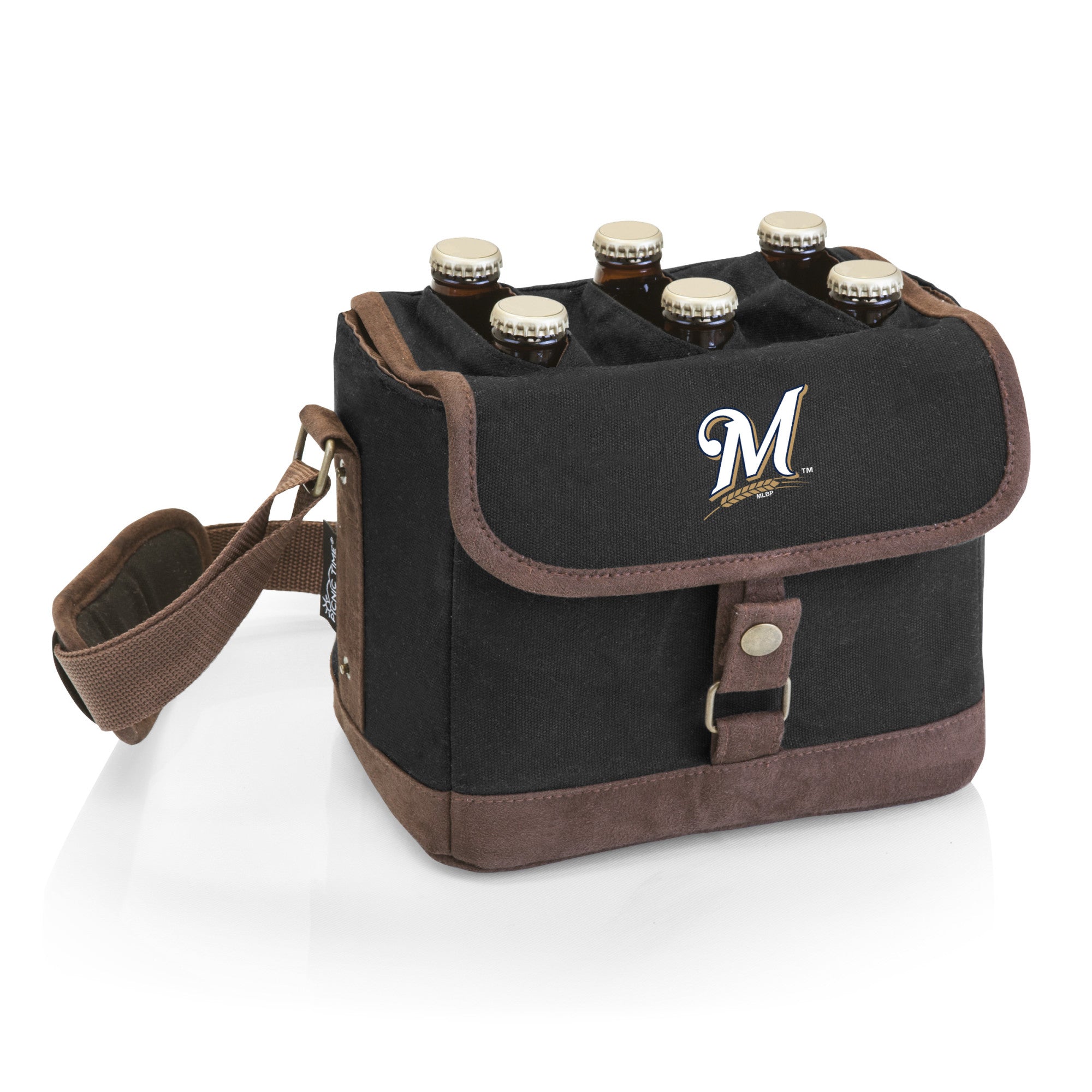Milwaukee Brewers - Beer Caddy Cooler Tote with Opener