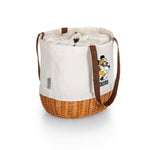 Mickey Mouse - Green Bay Packers - Coronado Canvas and Willow Basket Tote