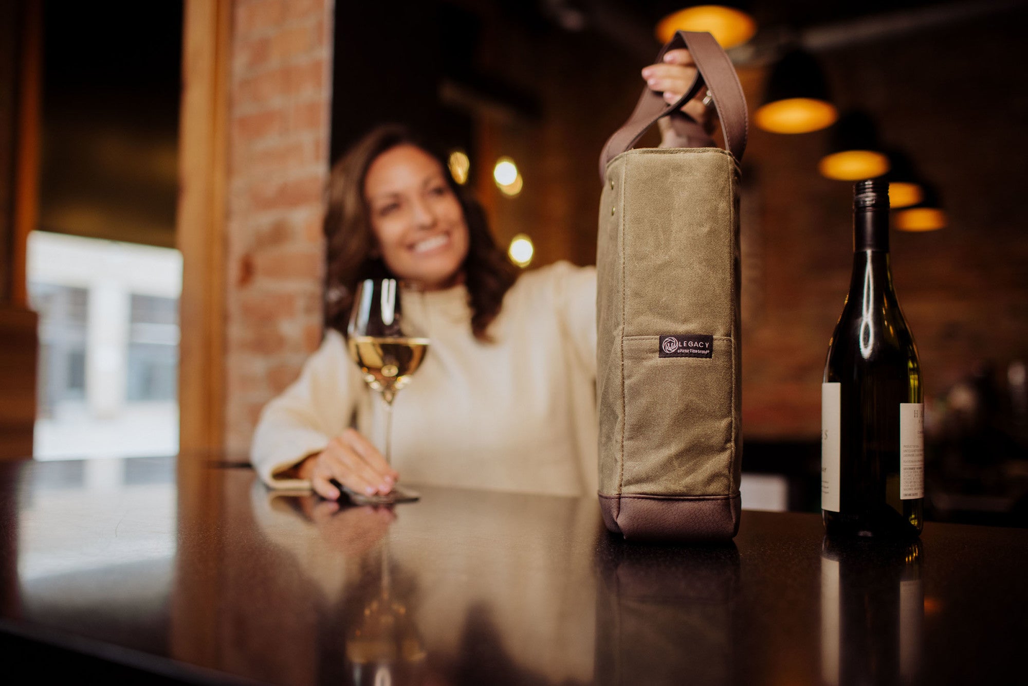 Washington State Cougars - 2 Bottle Insulated Wine Cooler Bag