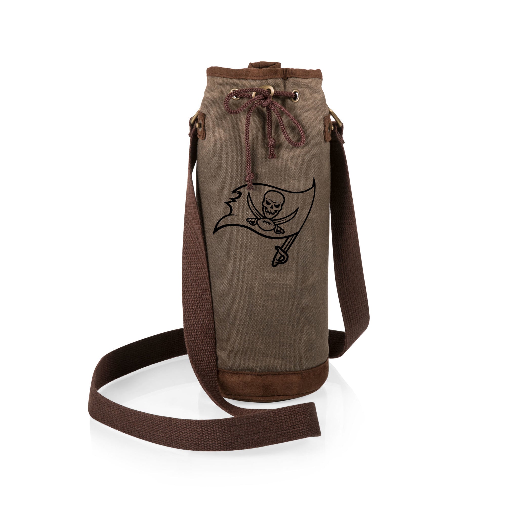 Tampa Bay Buccaneers - Waxed Canvas Wine Tote
