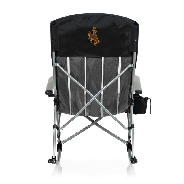 Wyoming Cowboys - Outdoor Rocking Camp Chair