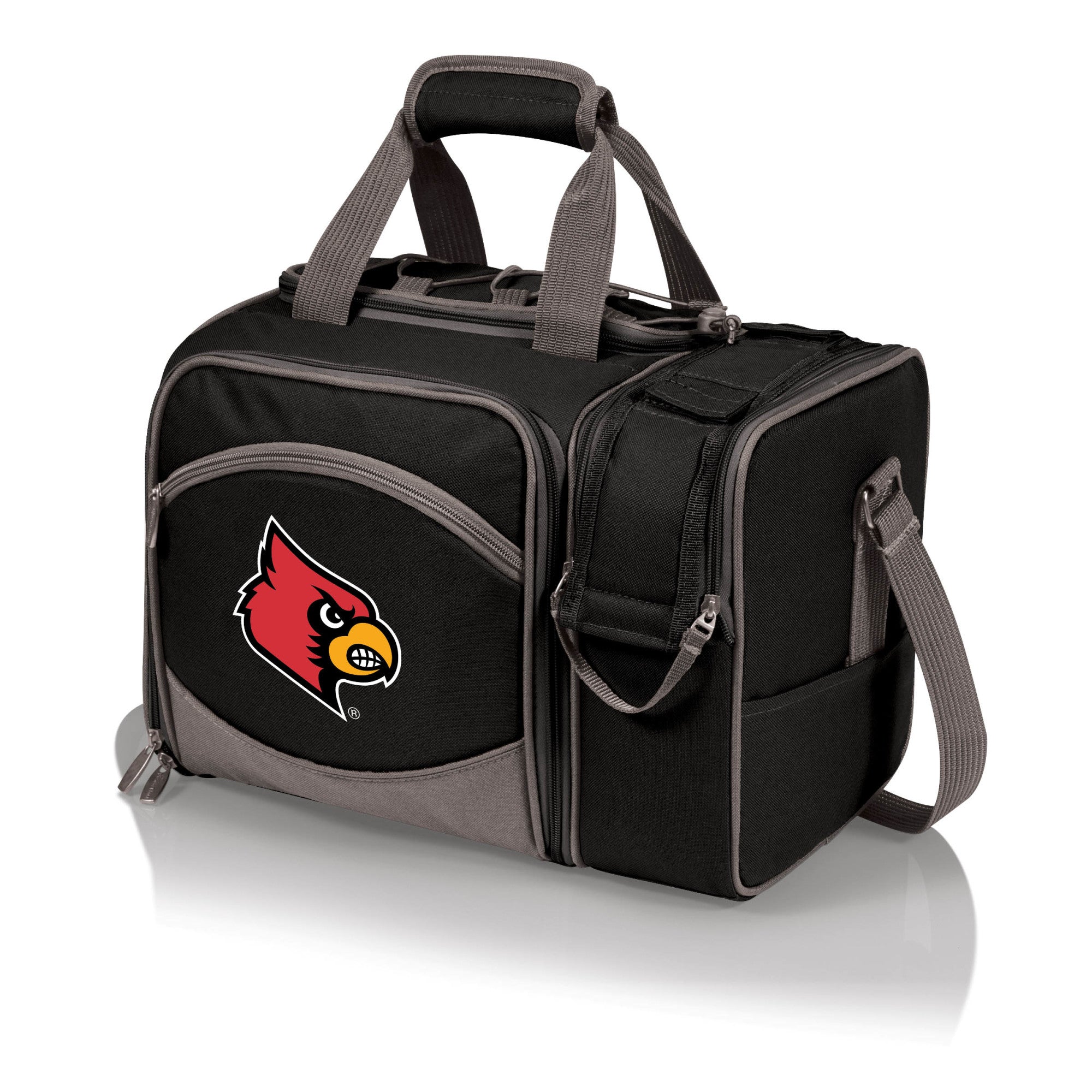 Louisville Cardinals - Malibu Picnic Basket Cooler