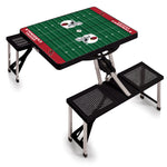 Arizona Cardinals - Picnic Table Portable Folding Table with Seats and Umbrella