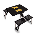 Pittsburgh Panthers - Picnic Table Portable Folding Table with Seats