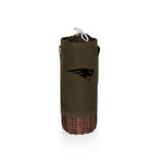 New England Patriots - Malbec Insulated Canvas and Willow Wine Bottle Basket