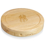 New York Yankees - Brie Cheese Cutting Board & Tools Set