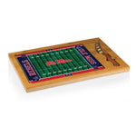 Ole Miss Rebels - Icon Glass Top Cutting Board & Knife Set