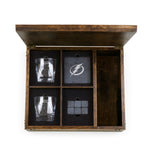 Tampa Bay Lightning - Whiskey Box Gift Set
