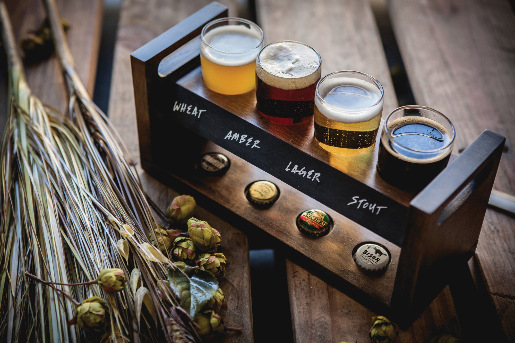 New Orleans Saints - Craft Beer Flight Beverage Sampler