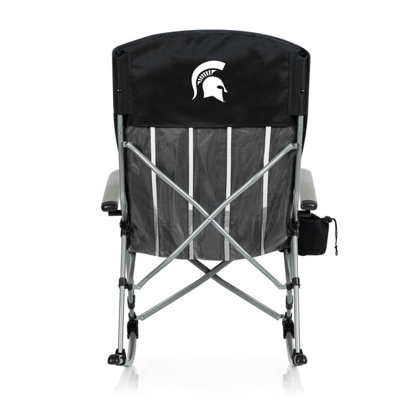 Michigan State Spartans - Outdoor Rocking Camp Chair
