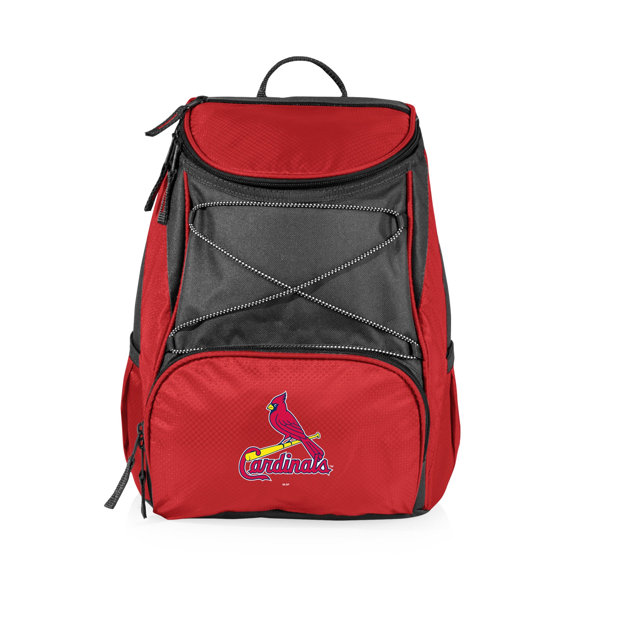 Cardinal Red Two Compartment Lunch Bag