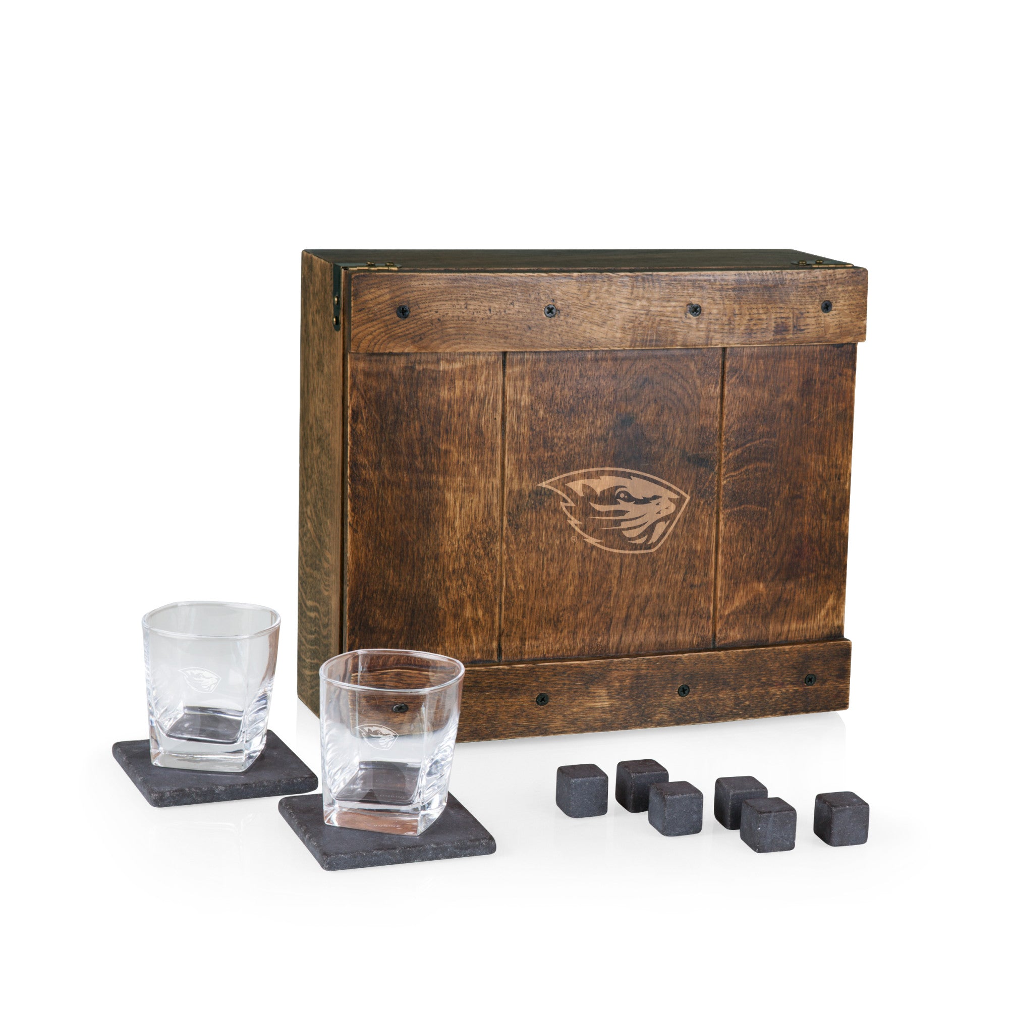 Oregon State Beavers - Whiskey Box Gift Set