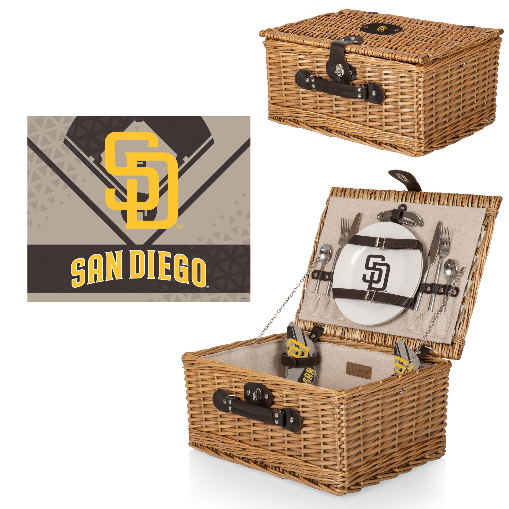 San Diego Padres - Classic Picnic Basket