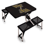 Wake Forest Demon Deacons - Picnic Table Portable Folding Table with Seats