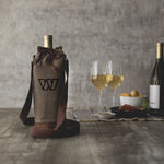 Washington Commanders - Waxed Canvas Wine Tote