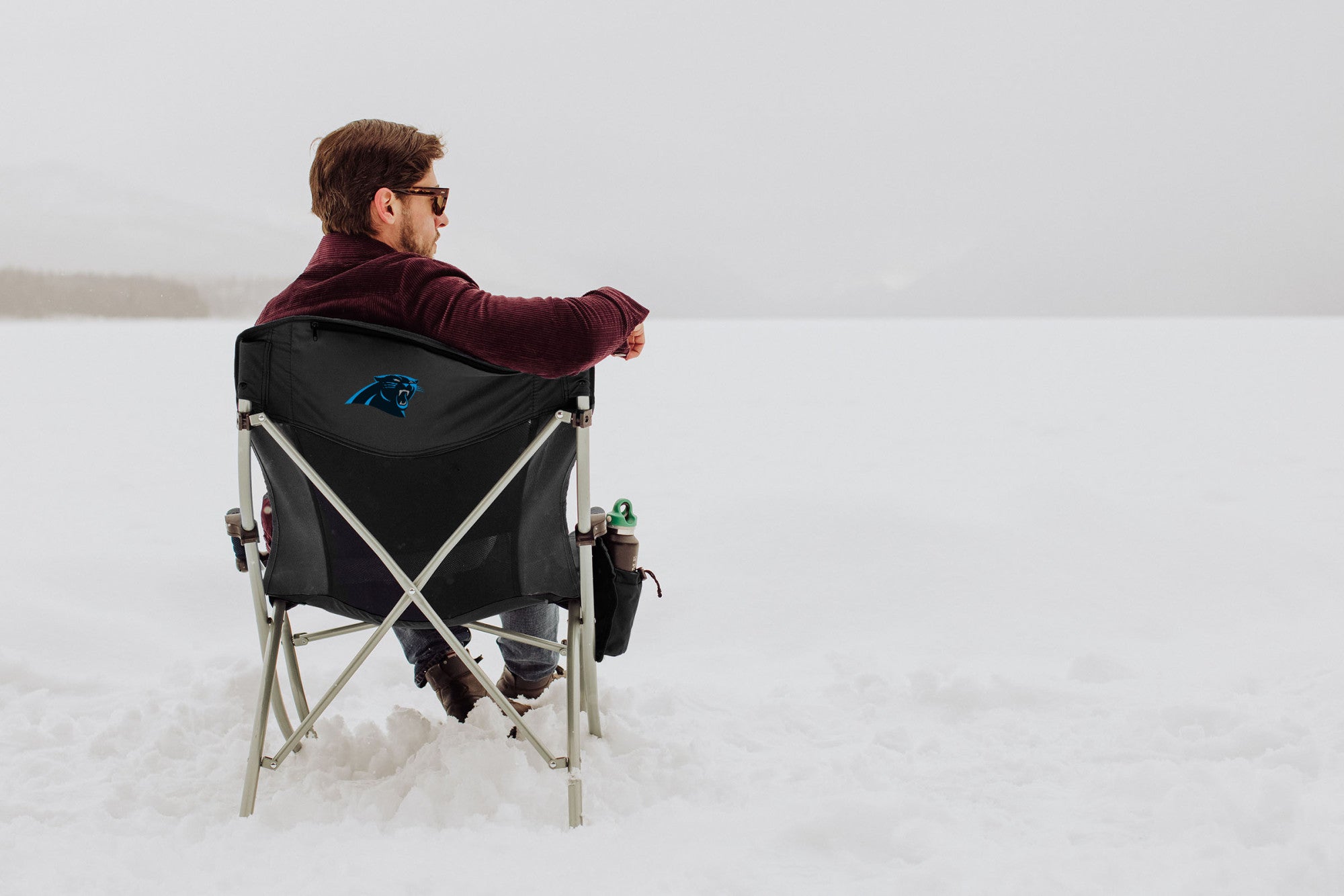 Carolina Panthers - PT-XL Heavy Duty Camping Chair-Picnic Time Family of Brands