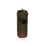 Tennessee Titans - Malbec Insulated Canvas and Willow Wine Bottle Basket