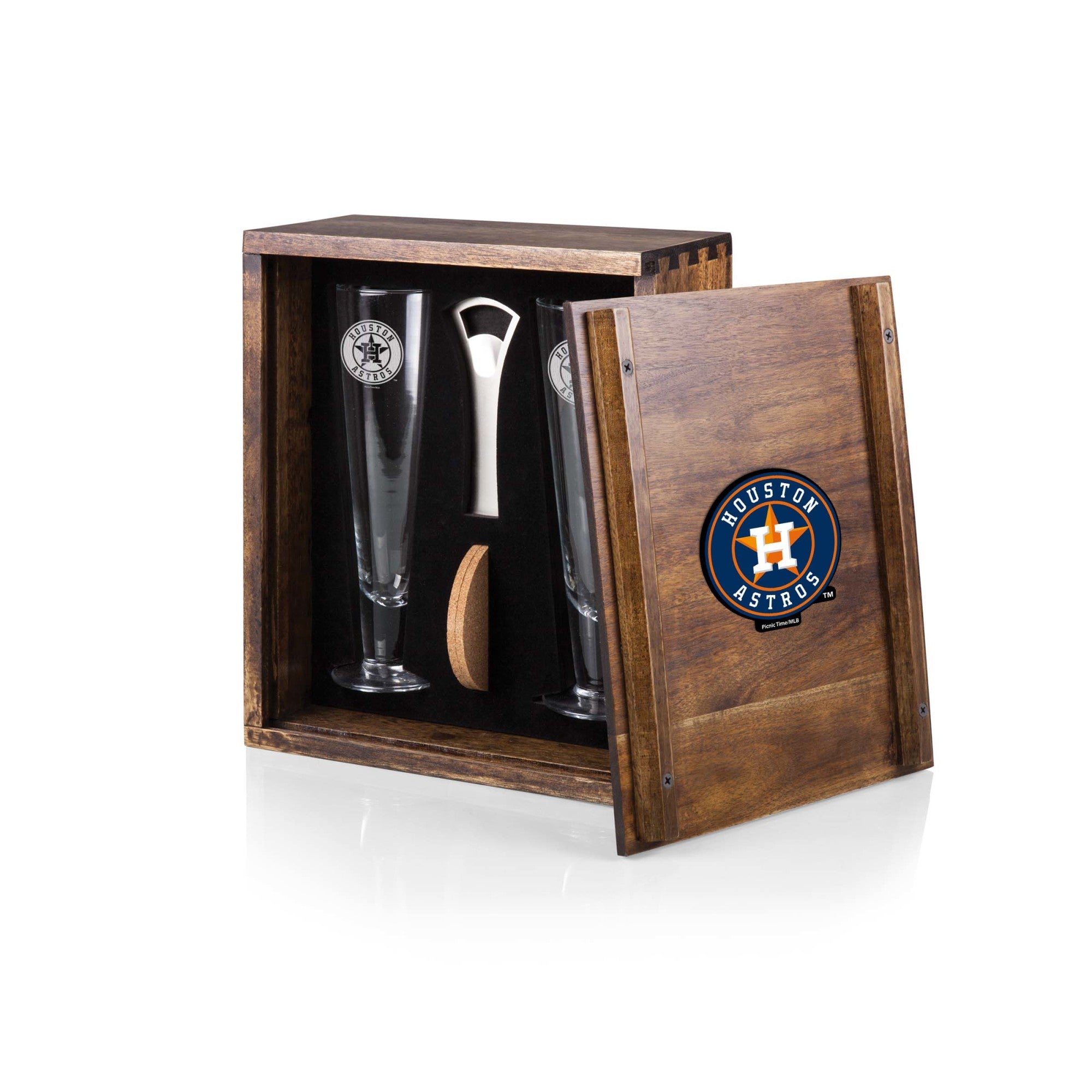 Houston Astros - Pilsner Beer Glass Gift Set – PICNIC TIME FAMILY