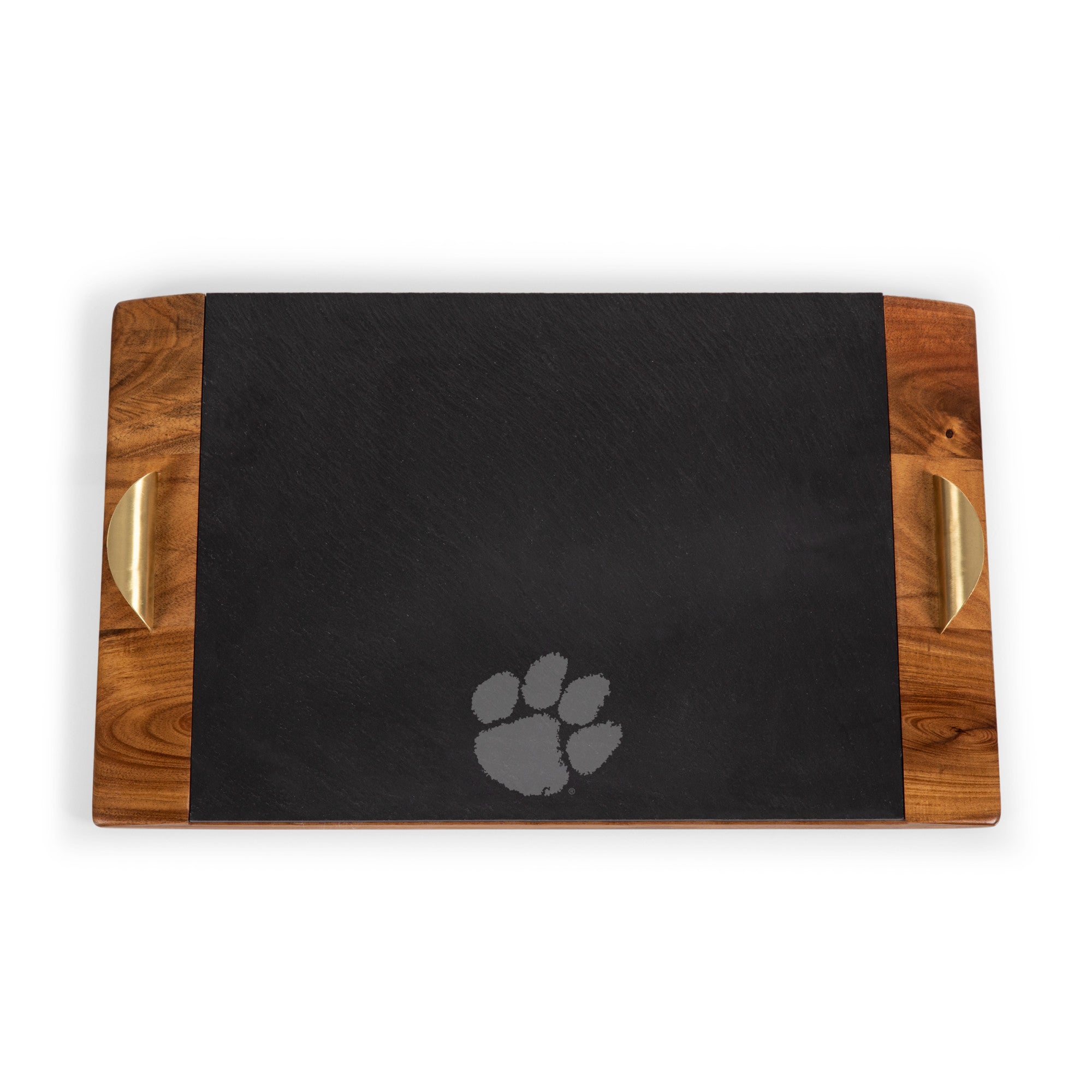 Clemson Tigers - Covina Acacia and Slate Serving Tray