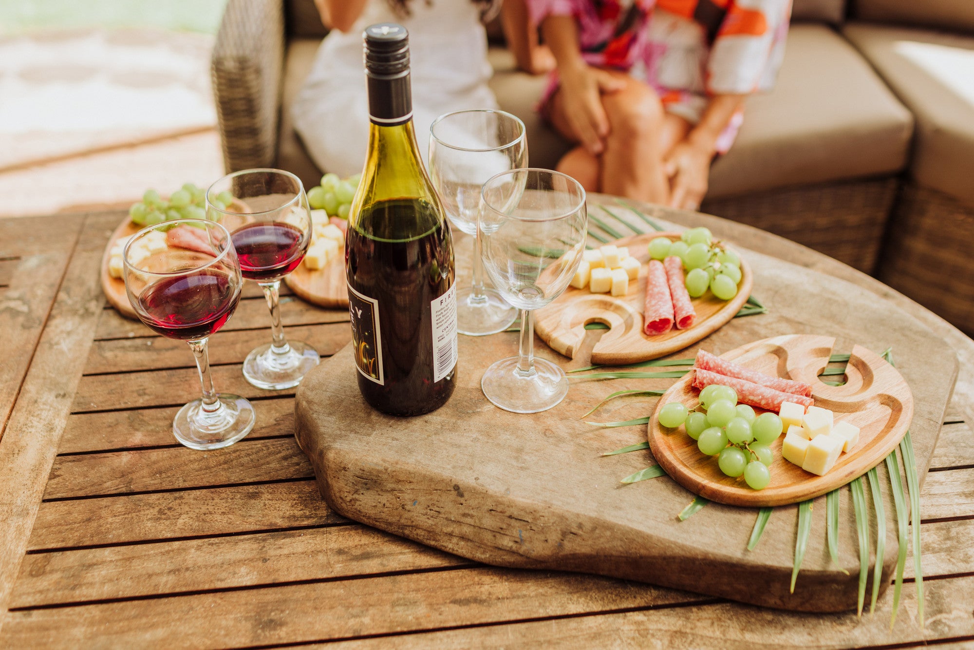 Wine Appetizer Plate Set: Elegant & Practical – PICNIC TIME FAMILY OF BRANDS