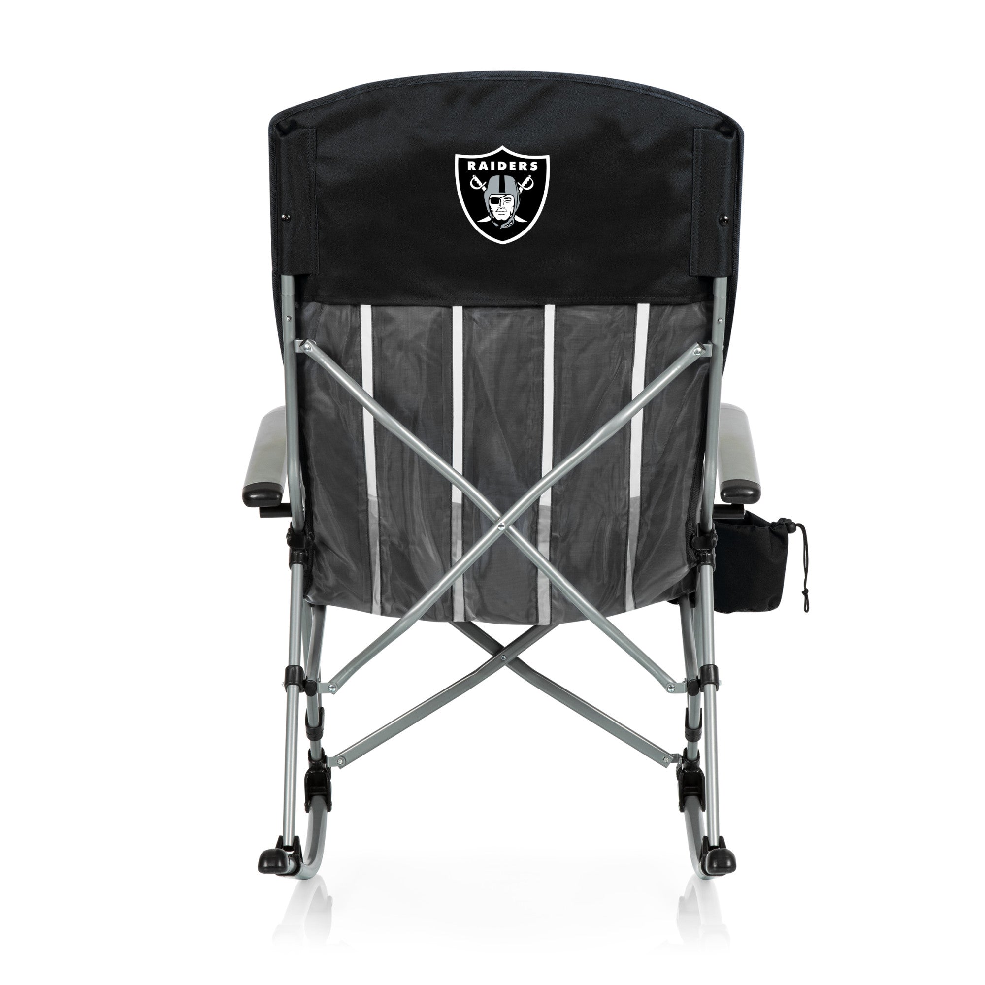 Las Vegas Raiders - Outdoor Rocking Camp Chair