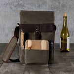 2 Bottle Insulated Wine & Cheese Cooler