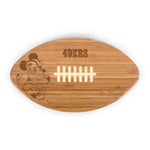 Mickey Mouse - San Francisco 49ers - Touchdown! Football Cutting Board & Serving Tray