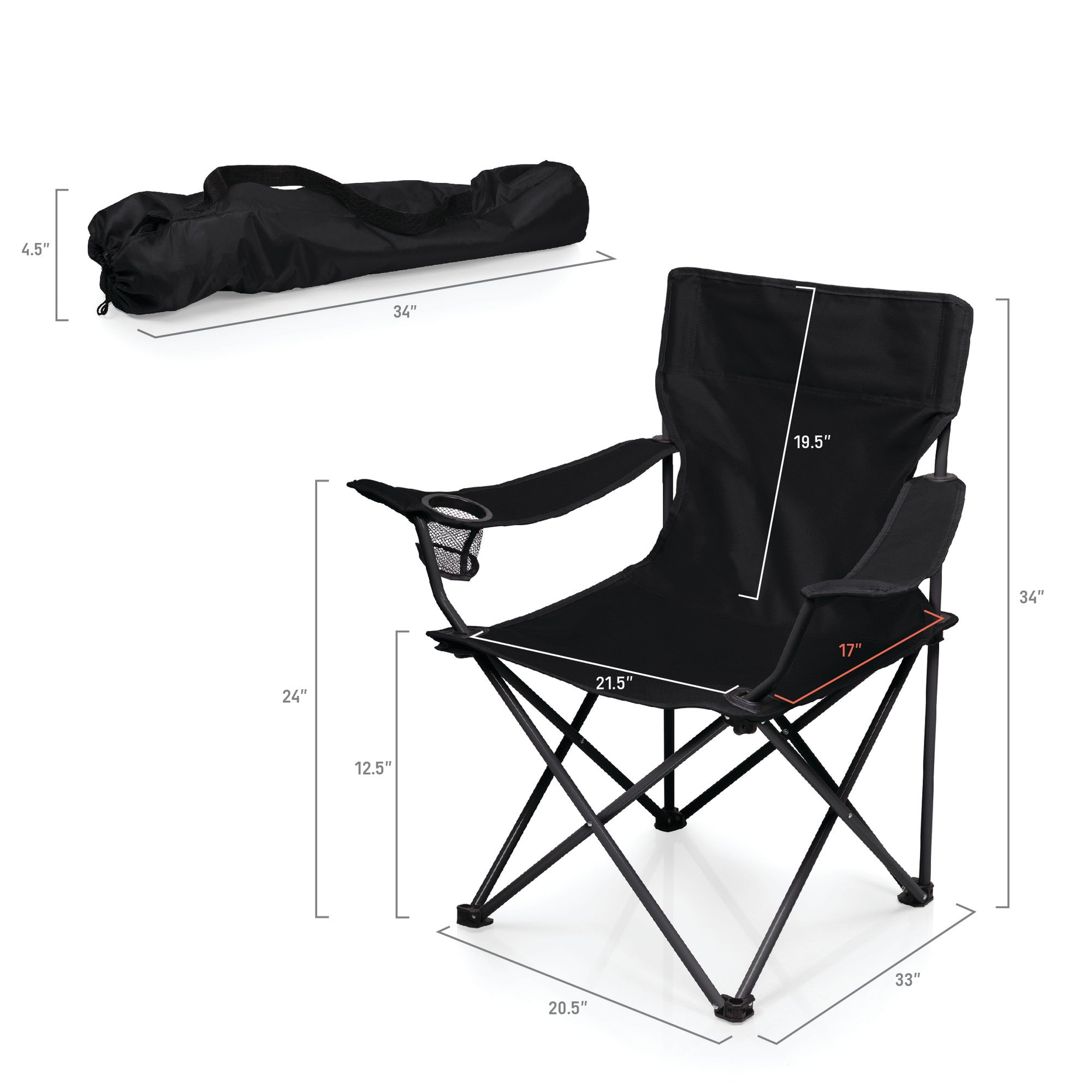 Detroit Red Wings - PTZ Camp Chair