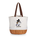 Mickey Mouse - Baltimore Ravens - Coronado Canvas and Willow Basket Tote
