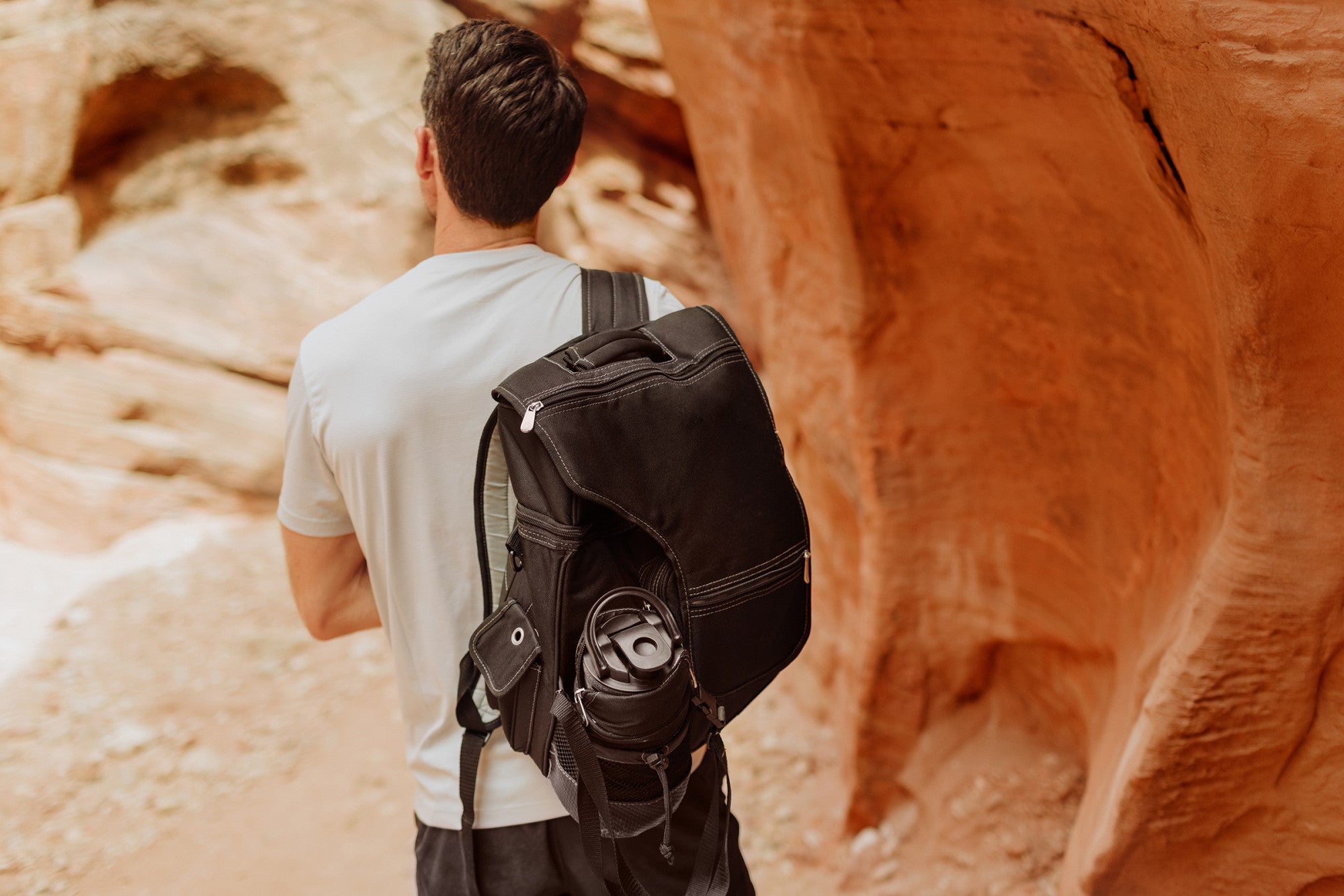 best cooler backpacks for hiking Picnic Time Turismo Backpack Cooler