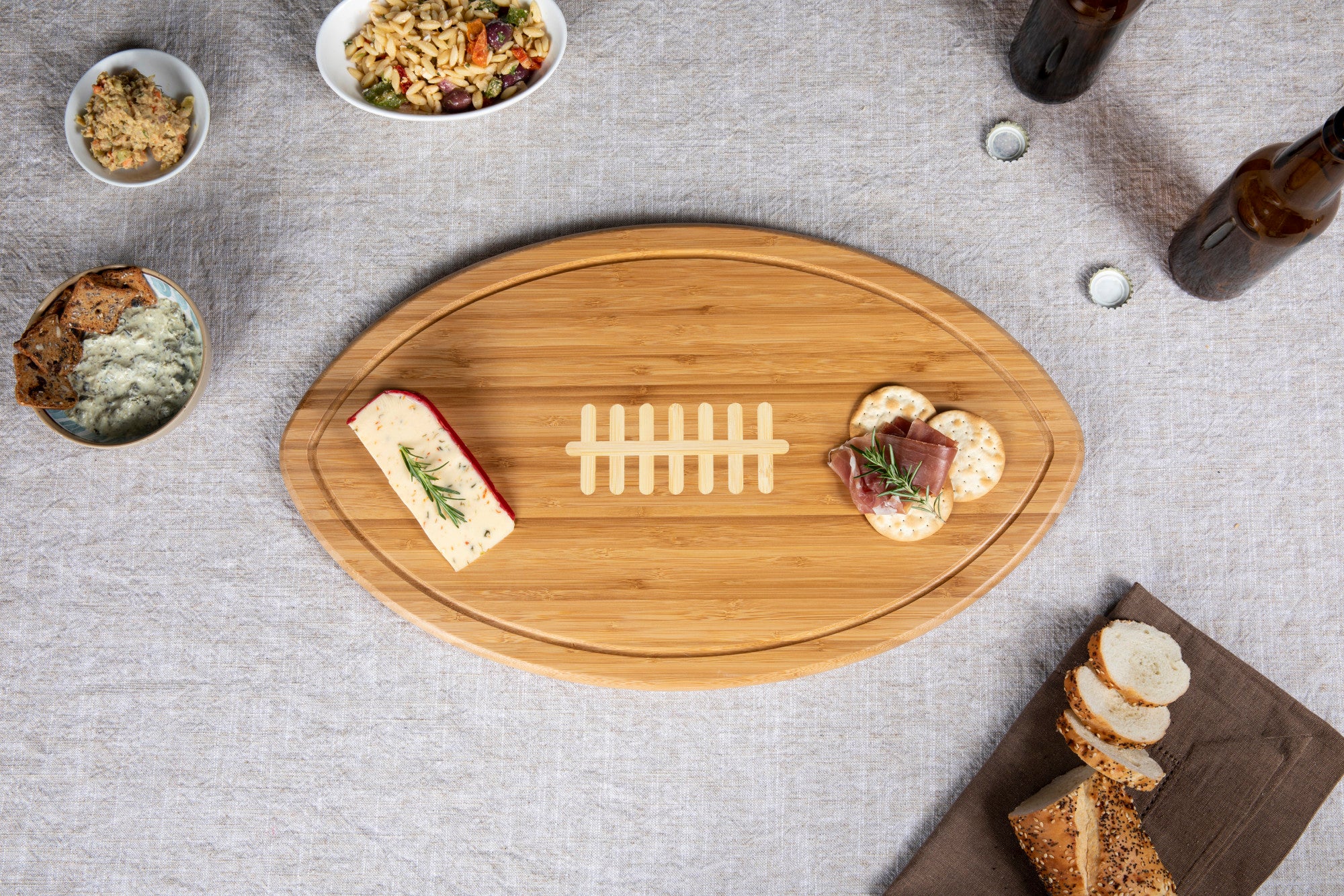 Cornell Big Red - Kickoff Football Cutting Board & Serving Tray