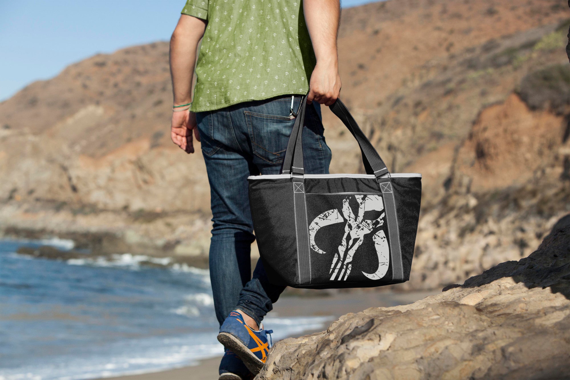 Beach Tote Bag with Rope Handles | Sublimation | Polyester